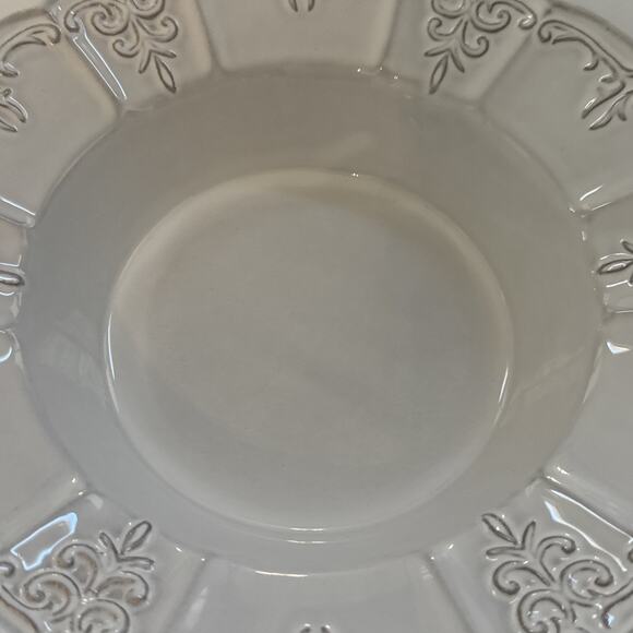 VTG Block Windsor Bone China Serving Bowls Set of 2 Scalloped Made in PORTGUAL - Picture 8 of 11